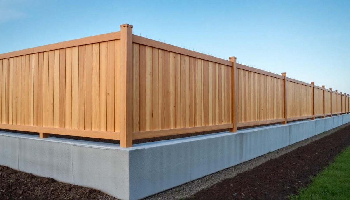 Kompletne ogrodzenie panelowe z podmurówką cena z montażem