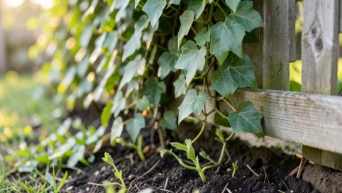 Bluszcz na ogrodzenie kiedy sadzić