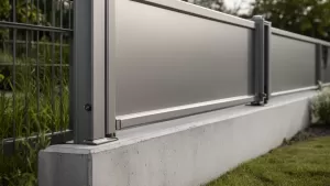 cena furtki metalowej 1m z podmurówką 2025