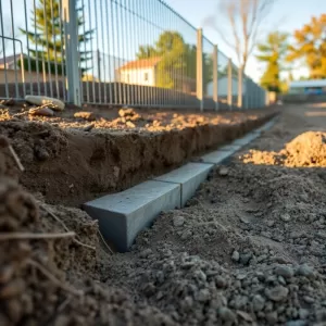 Fundament Pod Ogrodzenie Na Skarpie