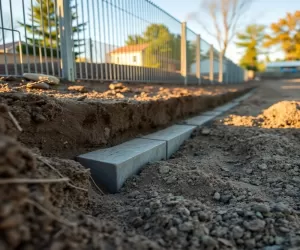 Fundament Pod Ogrodzenie Na Skarpie
