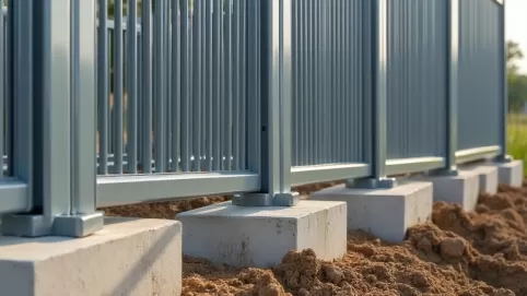 Koszt montażu ogrodzenia panelowego z podmurówką Katowice