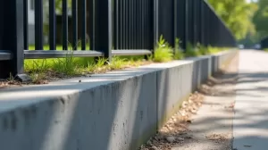 Koszt montażu ogrodzenia panelowego z podmurówką Warszawa