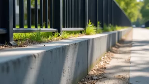Koszt montażu ogrodzenia panelowego z podmurówką Warszawa