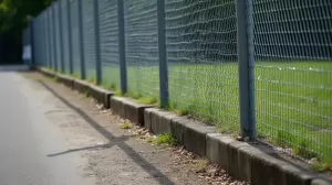 Koszt ogrodzenia z siatki z podmurówką Bielsko Biała