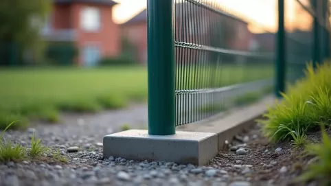 Koszt ogrodzenia z siatki z podmurówką Zielona Góra
