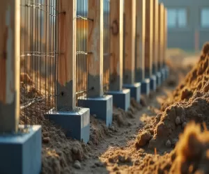 Koszt podmurówki pod ogrodzenie Szczecin