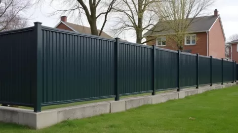 Ogrodzenie panelowe z podmurówką montaż cena Sosnowiec