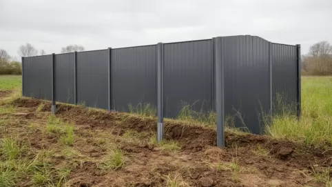 płot panelowy bez podmurówki