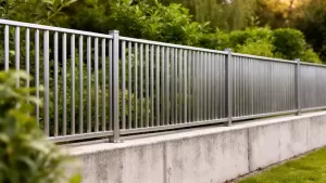 płot panelowy z podmurówką