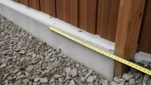 Długość podmurówki betonowej