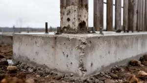 jaki beton na podmurówkę ogrodzenia