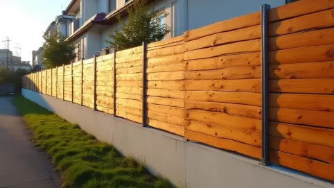 Koszt montażu ogrodzenia panelowego z podmurówką Łódź