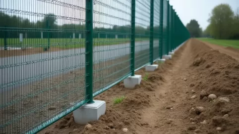 Koszt ogrodzenia z siatki z podmurówką Olsztyn