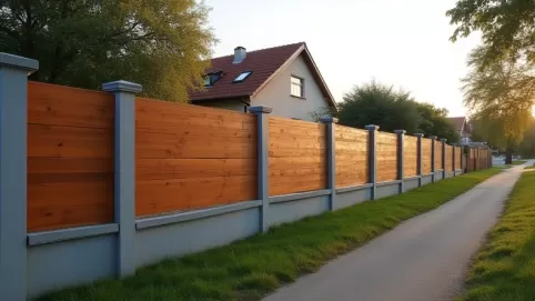 Ogrodzenie panelowe z podmurówką montaż cena Gliwice