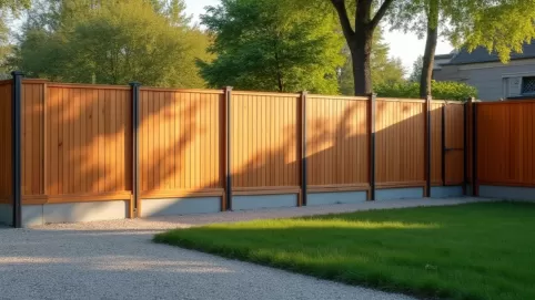 Ogrodzenie panelowe z podmurówką montaż cena Płock