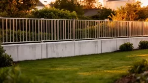 ogrodzenie z podmurówką
