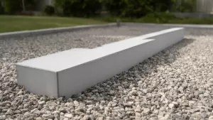 Podmurówka betonowa gładka