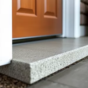 podmurówka pod drzwi wejściowe